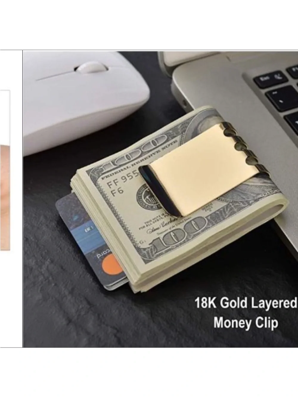 Money Clip Spring Steel Cash Clip New